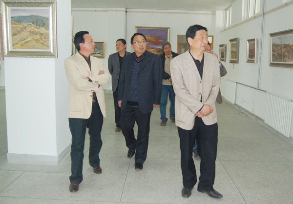 校长司跃宁考察定西师范高等专科学校